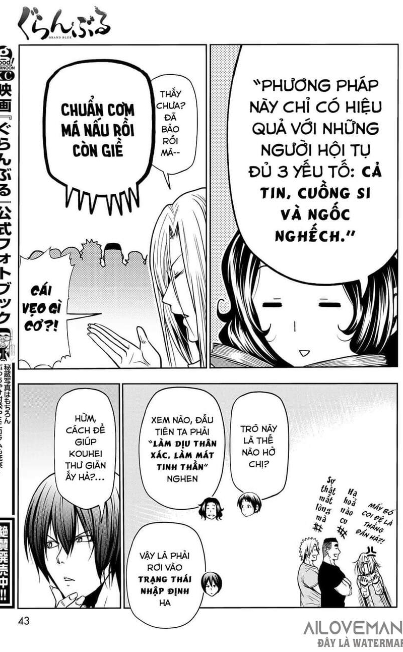 Grand Blue – Cô Gái Thích Lặn Chapter 73.1 - Trang 9