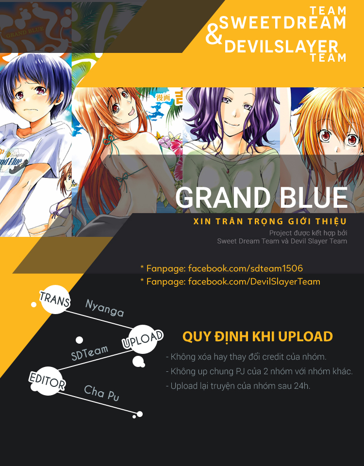 Grand Blue – Cô Gái Thích Lặn Chapter 36 - Trang 3