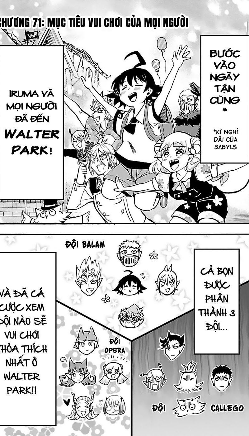 Chào Mừng Cậu Đến Trường Iruma-Kun Chapter 71 - Trang 4