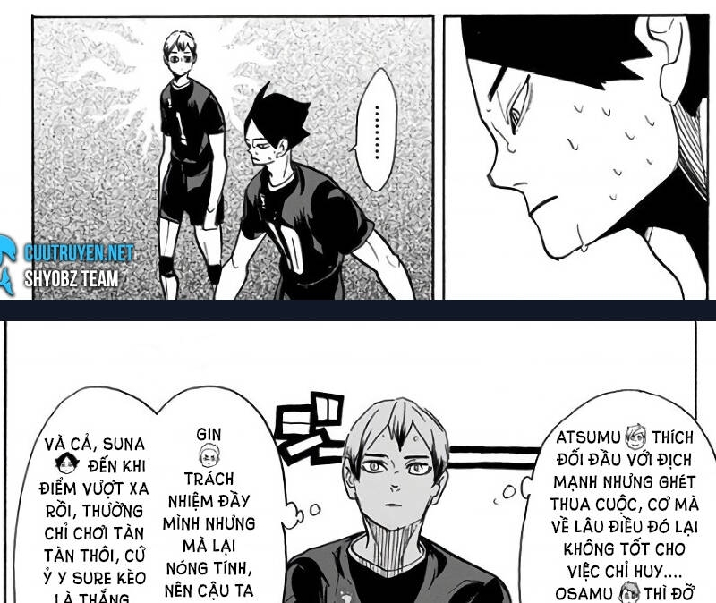 Haikyuu Chapter 275 - Trang 9