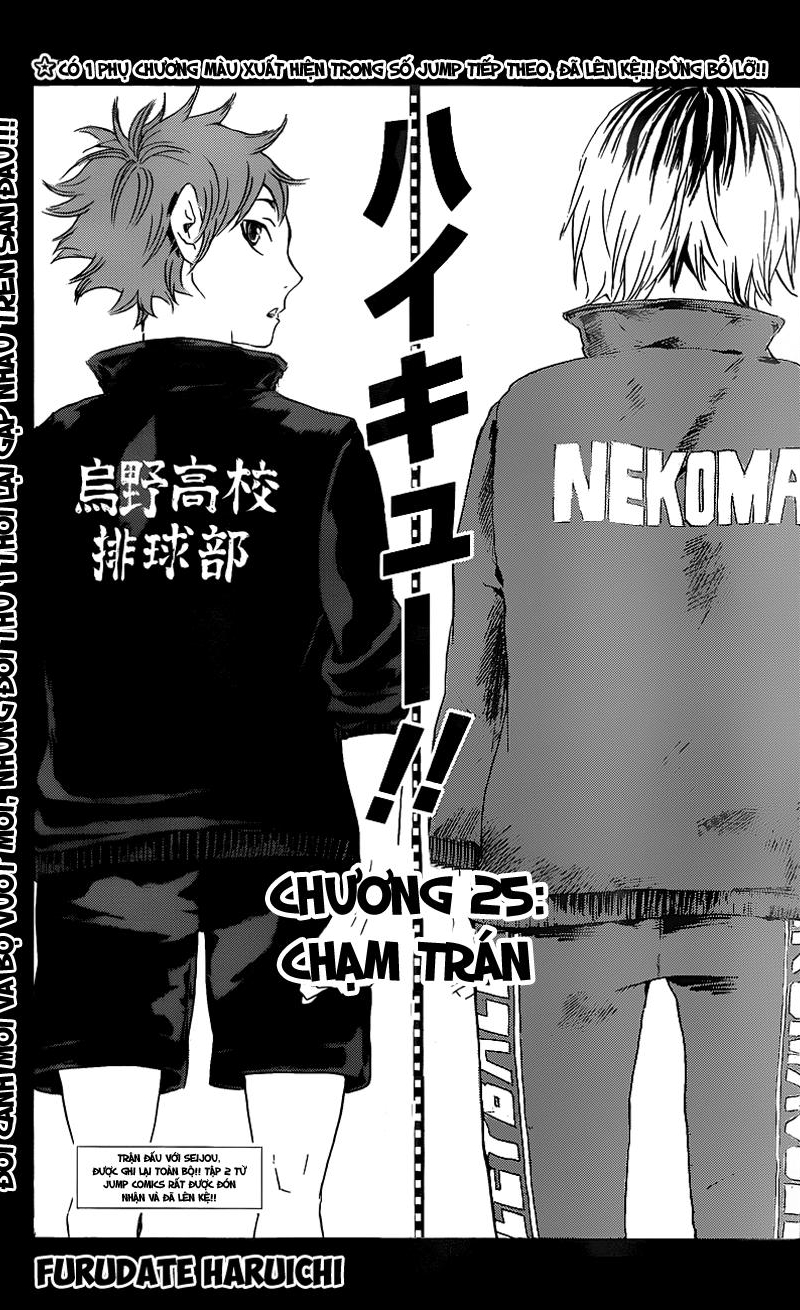 Haikyuu Chapter 25 - Trang 6