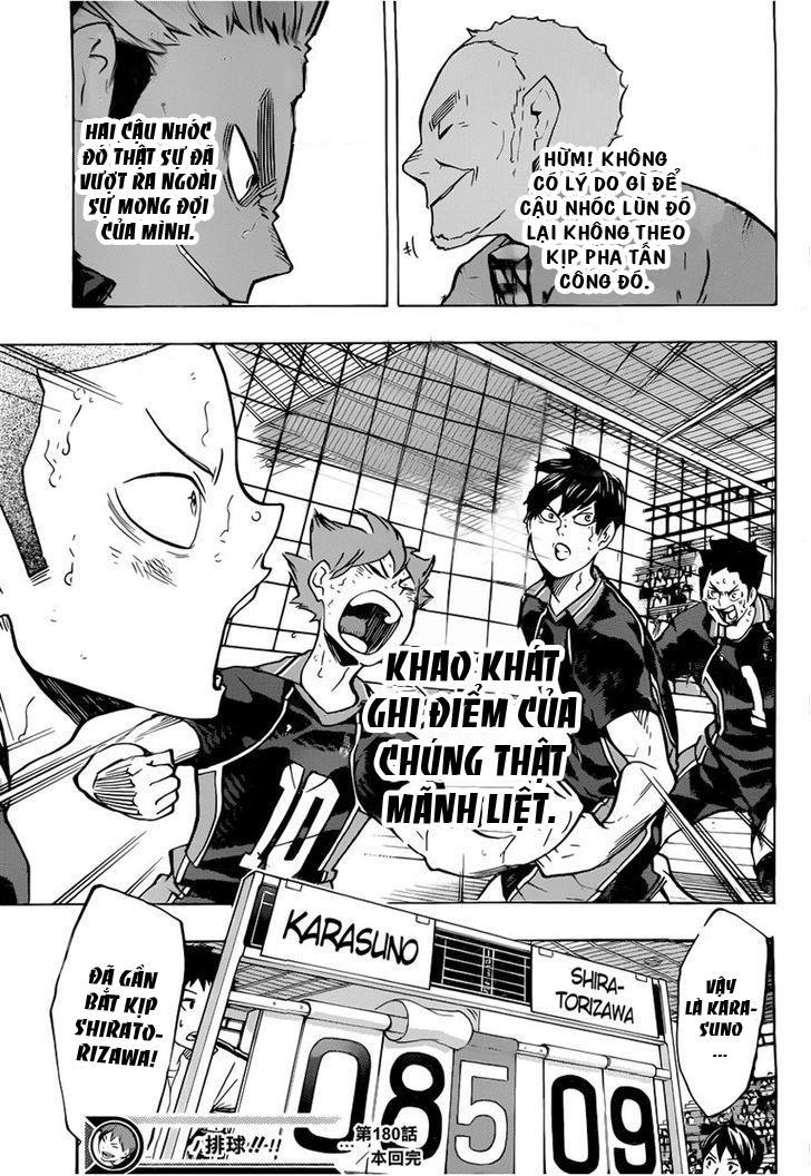 Haikyuu Chapter 180 - Trang 20