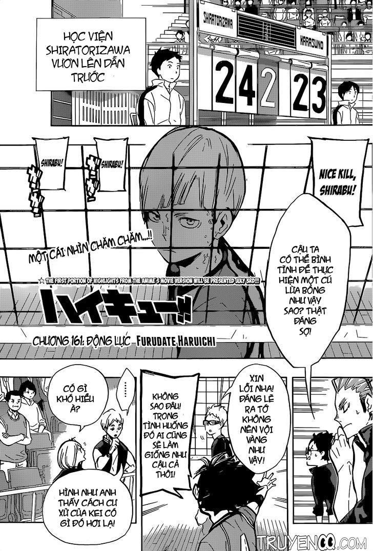 Haikyuu Chapter 161 - Trang 3