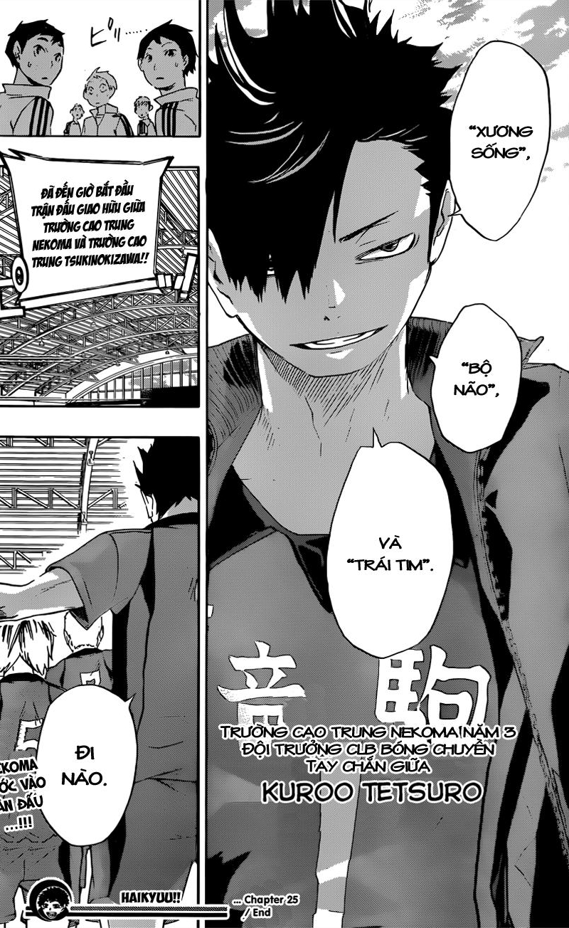 Haikyuu Chapter 25 - Trang 22